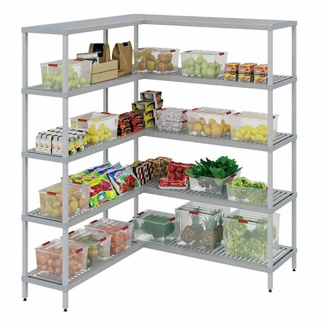 Стеллаж модульный угловой дополнительный POLAIR LOAD.ME POLY 21AL.5PP50.13C