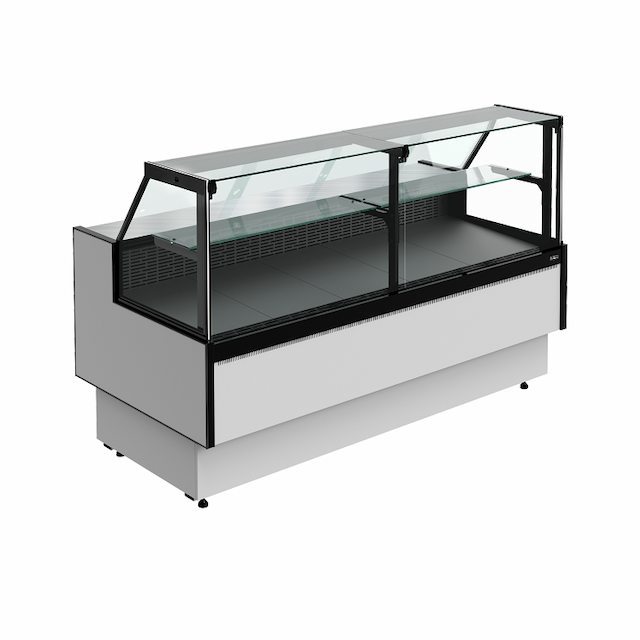 Витрина холодильная Carboma Palm 3 GC95 SV 1,8-1 без боковин (версия 2.0) 9006-9005