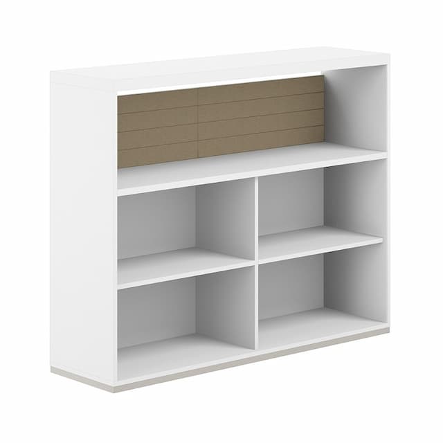 Стеллаж-комбо 1238 односторонний Norden Allegro AG.251.101.651.BG с топом и экраном тканевым низким