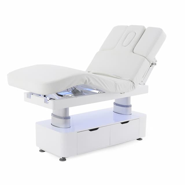 Массажный стол электричеcкий MED-MOS ММКМ-2 (КО-157Д) белый