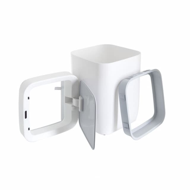 Ведро для мусора Foodatlas JAH-6811 (белый)