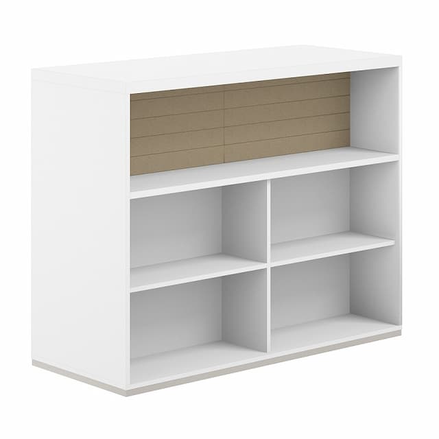 Стеллаж-комбо 1238 двухсторонний Norden Allegro AG.254.101.664.BG с топом и экраном тканевым высоким