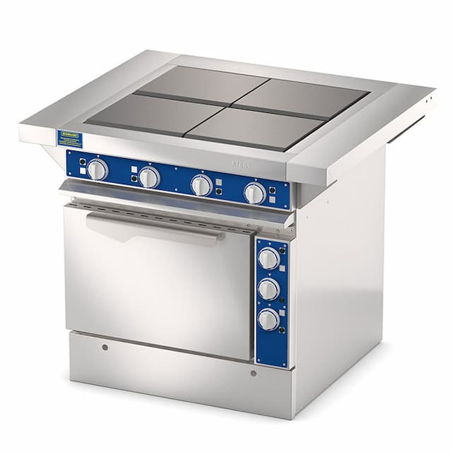Электроплита  4-х конф. со ст. дух. шкафом  Атеси ТРАДИЦИЯ-4  - ЭПШЧ 9-4-16-02