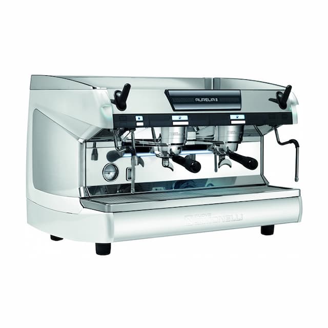 Кофемашина Nuova Simonelli Aurelia II 2Gr V 220V perl white +LED+high groups