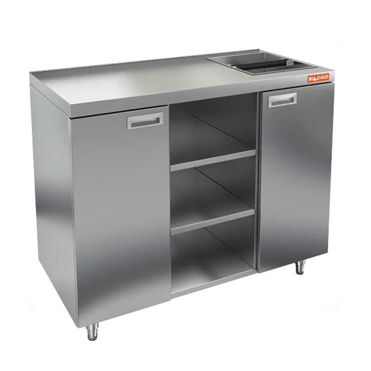 Стол для кофемашин с отверстием Hicold НБМКМО-12/7