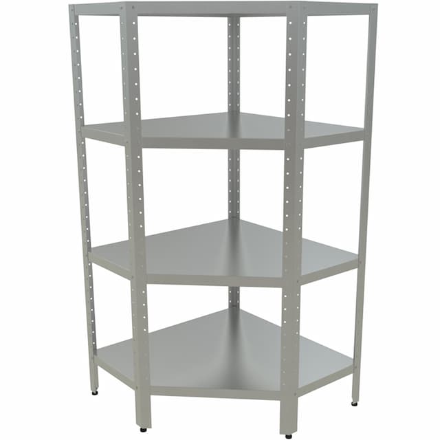 Стеллаж кухонный угловой КОБОР СКУ-6/6-100/100