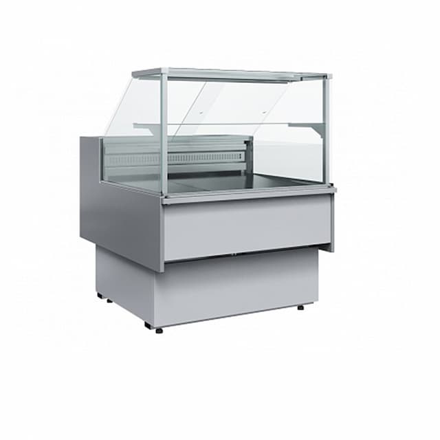 Витрина холодильная Полюс BAVARIA 2 GC110 VM 1,25-1 (с боковинами, динамика) 0011-9006