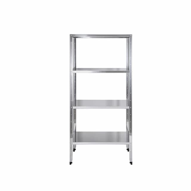 Стеллаж кухонный Luxstahl СР-1800х700х400/4 нерж